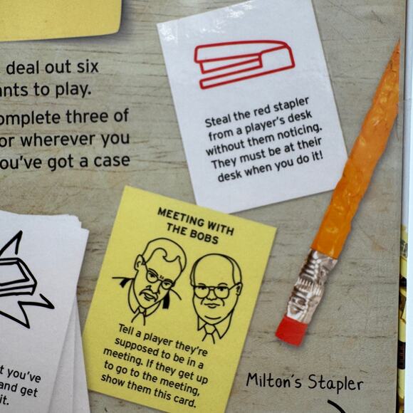 Office Space Game A Secret Mission Game for People to Play at Work NEW SEALED - Picture 4 of 6